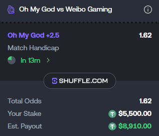 forestwithout's tweet image. no idea what the new szn has or what changes there have been but what i do know is weibo is not 3-0'ing anyone