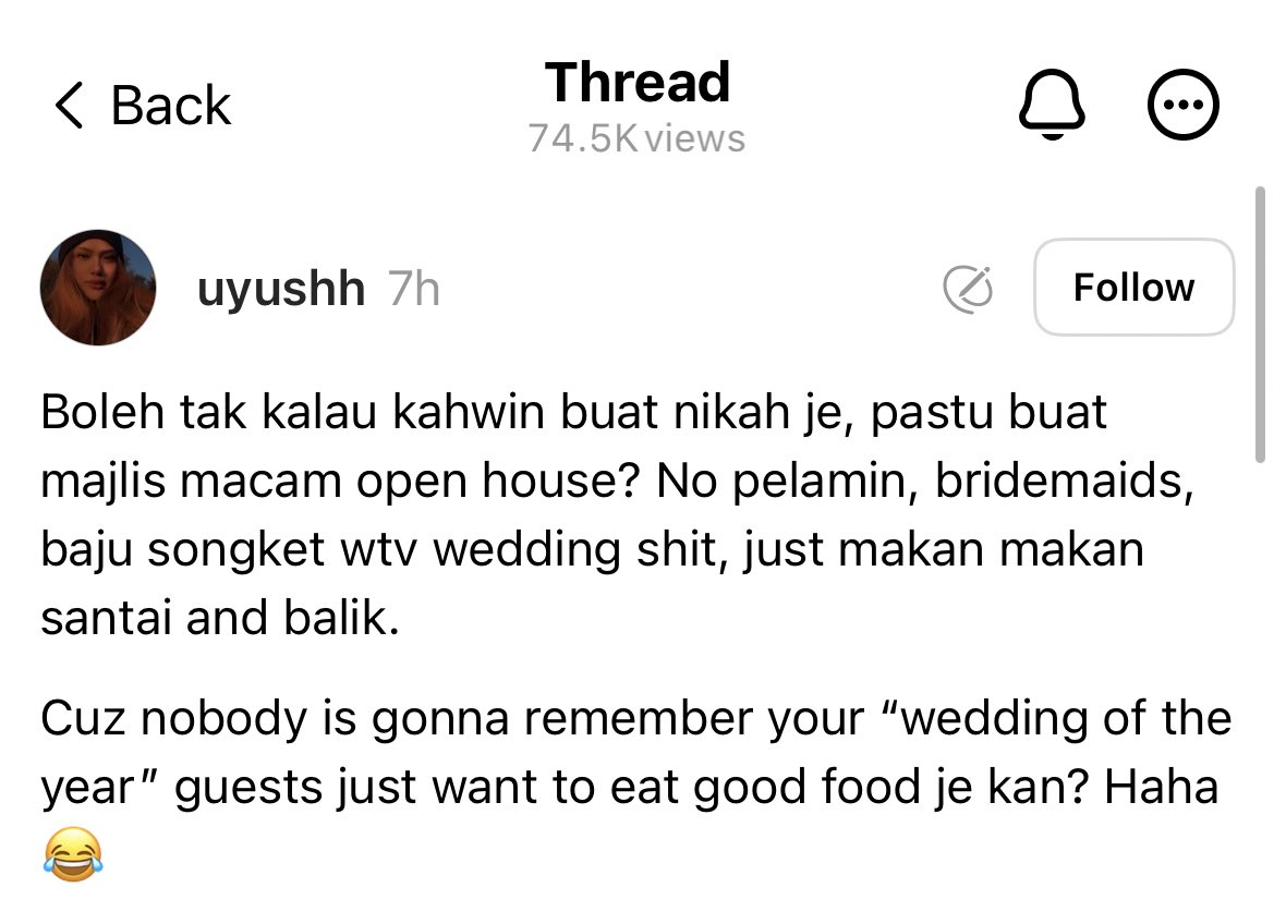 Boleh je. Good idea 💯