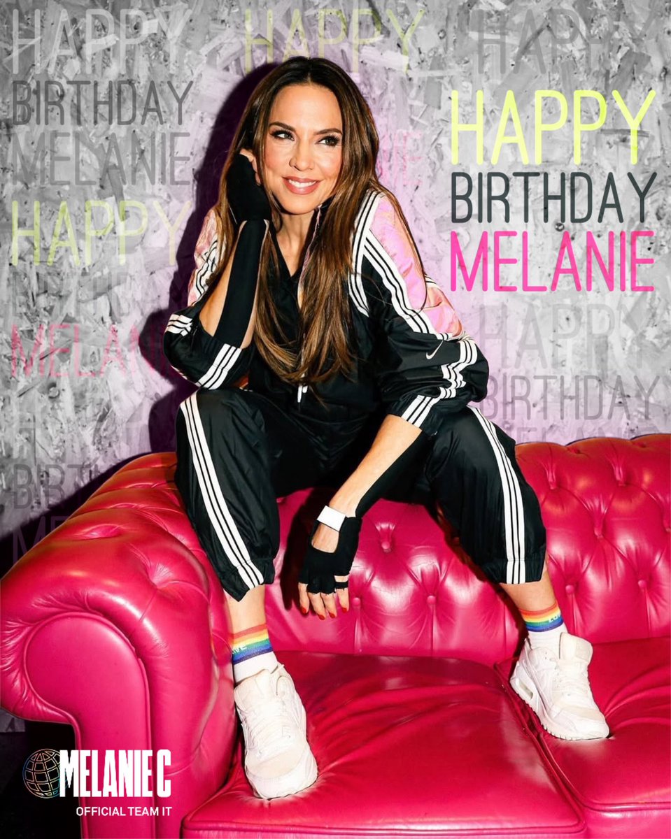 Melanie C Official ST Italy (@melaniecitalyof) on Twitter photo 🎂 Happy Birthday <a href="/MelanieCmusic/">Melanie C / Mel C</a>! You continue to be a great inspiration to all of us and we wish you another wonderful year filled with everything you desire. ✨
We love ya! xxx
#happybirthday #melaniec #melc #happybirthdaysporty #sportyspice #teamsporty 🎂 Happy Birthday <a href="/MelanieCmusic/">Melanie C / Mel C</a>! You continue to be a great inspiration to all of us and we wish you another wonderful year filled with everything you desire. ✨
We love ya! xxx
#happybirthday #melaniec #melc #happybirthdaysporty #sportyspice #teamsporty