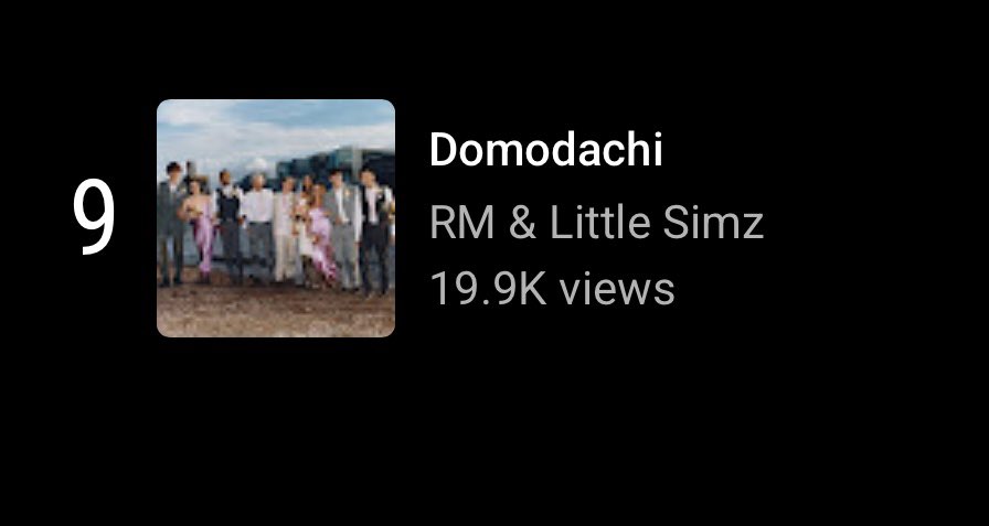 BTSChartEgypt's tweet photo. [NEW]

🇪🇬 #RPWP achieved an estimated 325.5K views on Youtube Egypt as of Jan 9th, 2025!

#CBTM 117K views
#LOST 62.8K 
#Nuts 37.4K
#Groin 34K
#Domodachi 19.9K
#AroundTheWorldInADay 14.3K
#Heaven 10.1K
#CreditRoll <10K
#outoflove <10K
#RightPeopleWrongPlace <10K
#Interude_? <10K https://t.co/A1fA2tfZBh