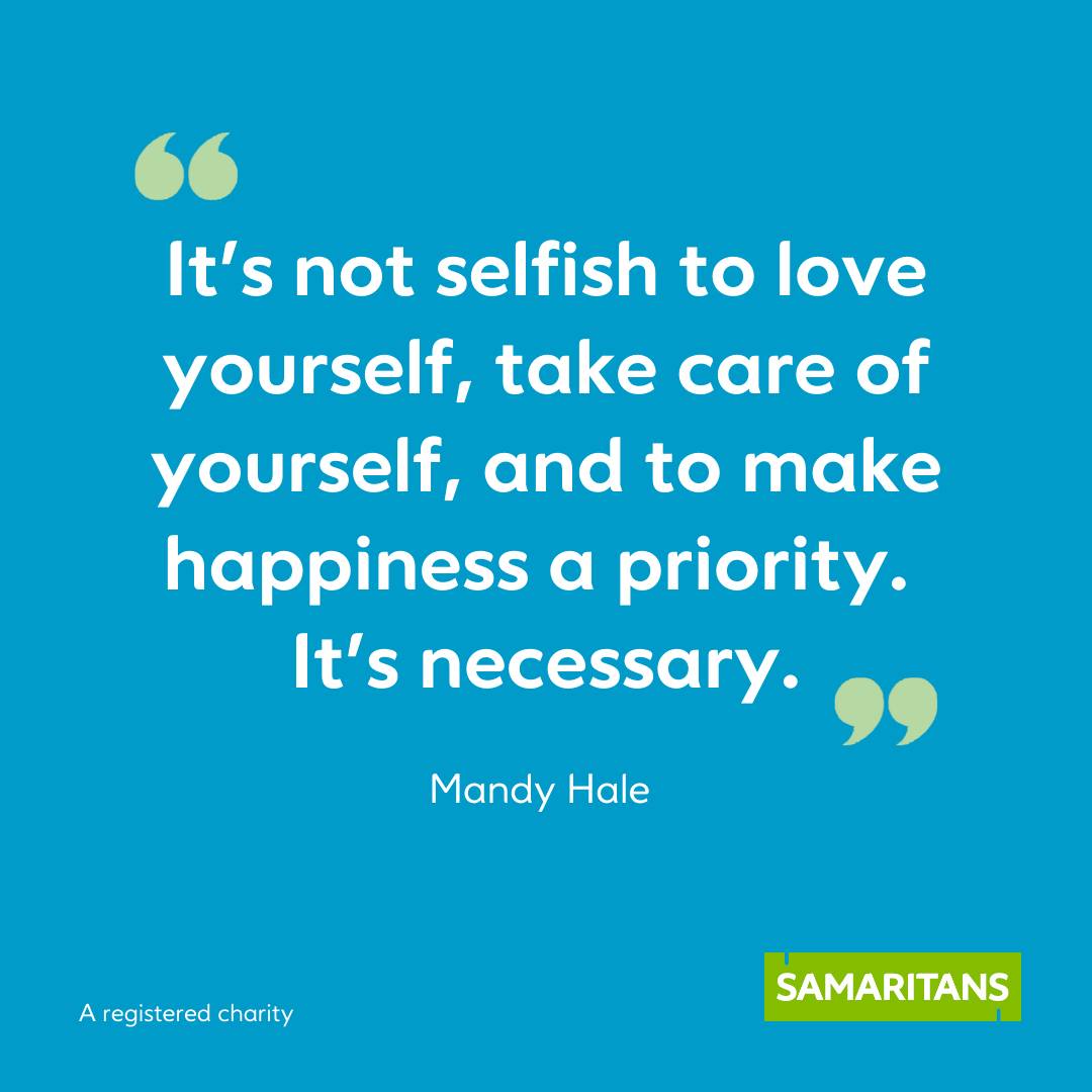 Having one of those days? That’s okay. 💚

It’s ok to take a step back and focus on yourself. Rest, recharge, and do what you need to feel a little better.

And if you need someone to talk to, <a href="/samaritans/">Samaritans</a> are always here.

📱 116 123
✉️ jo@samaritans.org
#SelfCare 

4o