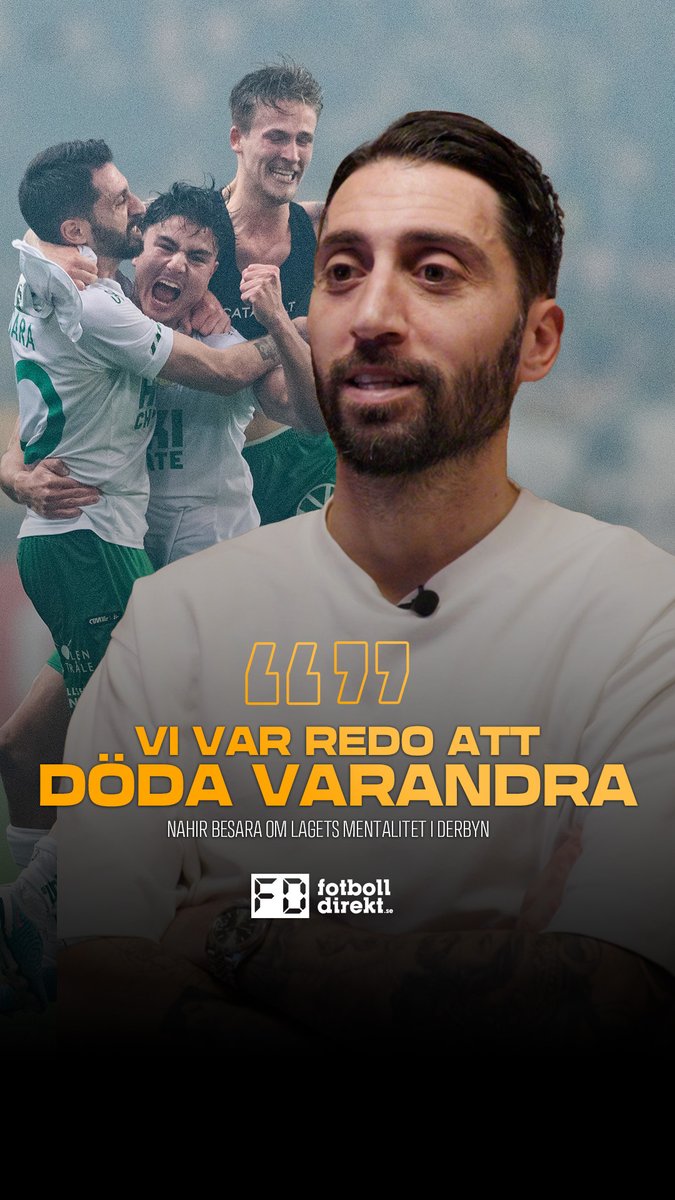 FotbollDirekt's tweet photo. 🌟Nahir Besara om förra lagkamraten: ”Vi var redo att döda varandra”

‼️FD Möter Nahir Besara som berättar om:
✔️Derbymentaliteten 🧠
✔️Supportrarnas beslut om nummer 10🌟
✔️Okända operationen 😮‍💨

📲Läs mer på FotbollDirekt och se hela reportaget här: https://t.co/YFfJyNB2z3.  . https://t.co/hPFbv6MSRX