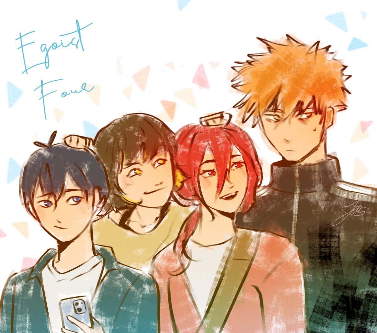 bachigirii's tweet image. wild card kunigami has a soft stop for them

#ブルーロックFA #bluelock #E4