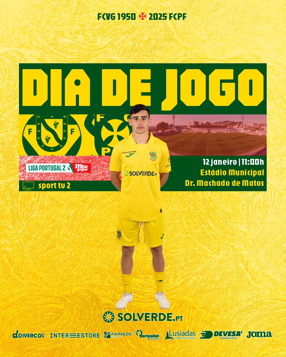 fcpf's tweet photo. Por mais três pontos! Já nos vemos em Felgueiras, Pacenses! 💪💛
📺 : Transmissão televisiva na @sporttvportugal (2)
#DefendeOAmarelo #LigaPortugalMeuSuper #FCFFCPF https://t.co/SbiuX1JYzI