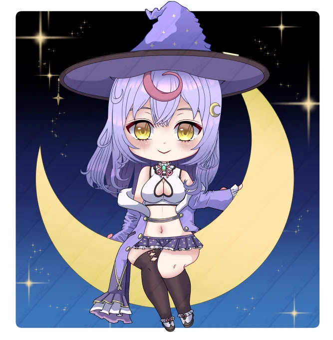 Skeb VTuberのリリィ=クロフォードさんのデフォルメイラストを描かせて頂きました 衣装デザインが可愛くて素敵～ リクエストありがとうございました #Skeb募集中 #VTuber