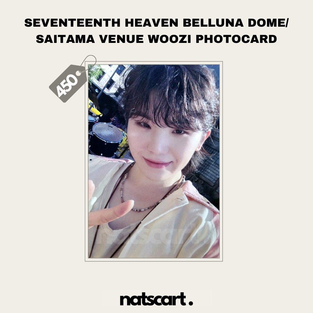 _natscart's tweet photo. ☆ — wts lfb ph #natscart_sells ☆
    
    𓏔 SVT SEVENTEENTH HEAVEN WOOZI BELLUNA DOME SAITAMA VENUE PHOTOCARD

⤷ ONHAND
⤷ PAYO / 3 days
⤷ x sensi x cancel
⤷ read pinned post

—reply/dm to claim!

# wts lfb ph svt woozi seventeenth heaven belluna dome saitama venue japan https://t.co/v0mNRPSRyN