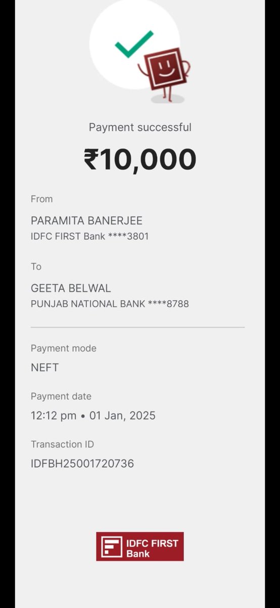 Paramita Banerjee 2 tweet media