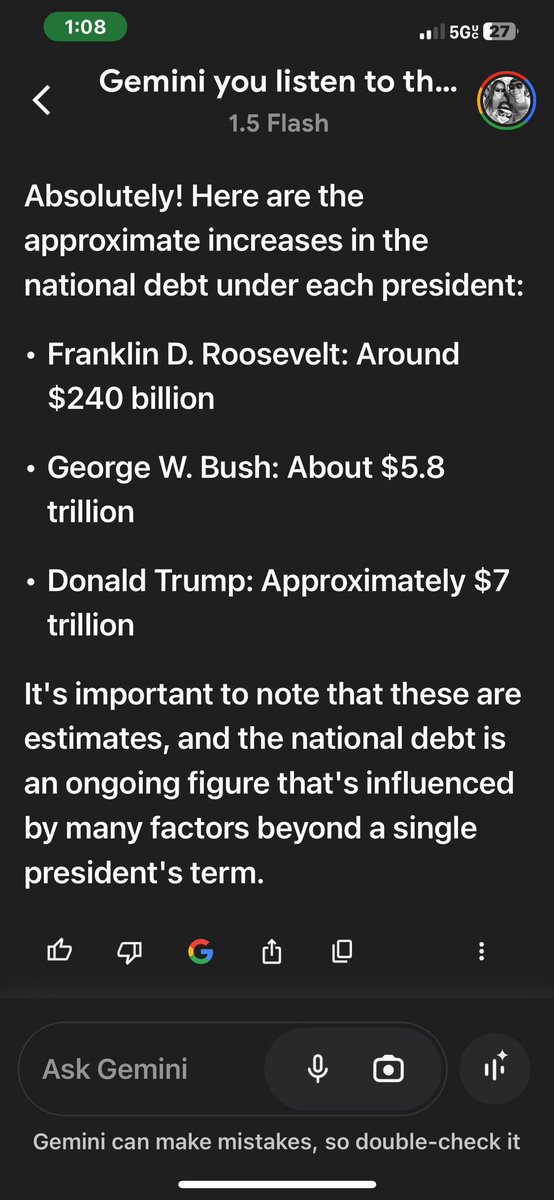 SolRyderChild's tweet photo. Baffles me how dumbed down the US got in such a short time as they voted in the man that caused the biggest deficit in US history @ $7 trillion+ and they want to do it again?! 
BONKERS!!! https://t.co/0IIxNjyqZy