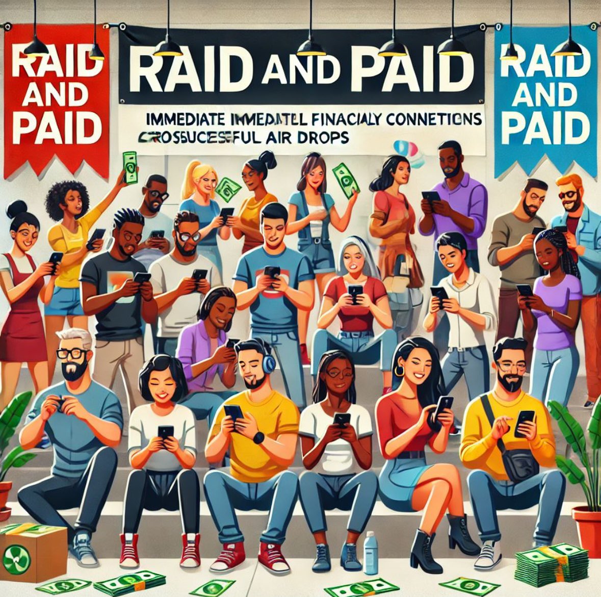RaidPaid's tweet photo. π The Raid and Paid project is designed to unite communities and motivate raiding activities with immediate financial rewards. #RaidAndPaid #CommunityMotivation https://t.co/31WlAnlkLp