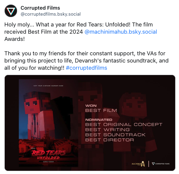 corrupted_films's tweet photo. I'll be posting more often on Bluesky from now on! Follow me! https://t.co/LRV9LDF6Ys https://t.co/zGazsJ943m