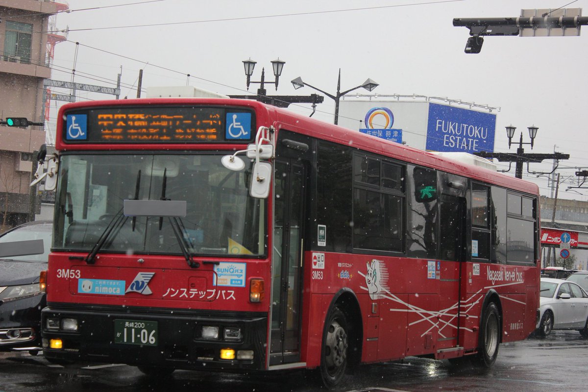 長崎県営バス9E14 3M53 7S51 0C52