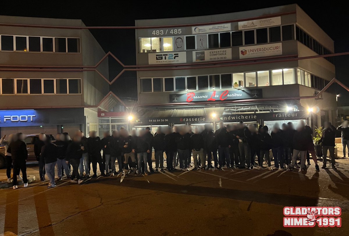 UltrasMadeinFR's tweet photo. ⚽️ Nîmes - Nancy (N1) 
📢 Gladiators Nîmes aux abords du stade ! 
📆 Vendredi 10 janvier 2025
📸 @Gladiators1991 

#NOASNL https://t.co/3lOtyKIXKo