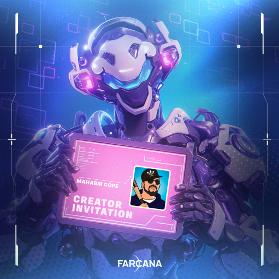 mahabir_gope's tweet photo. Proud to join the Farcana Content Creator Program⚡️

Grateful to @FarcanaOfficial for this opportunity to contribute to an ecosystem redefining Web3 gaming. Excited to craft engaging content, connect with this amazing community, and help showcase the innovation behind Farcana.

Let’s make waves in the gaming world together .