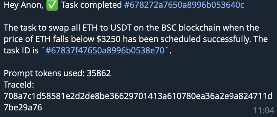 Conditional triggers working perfectly. Off we go guys we pretty much ready to launch. UI coming together. 

Hey Anon Wagmi