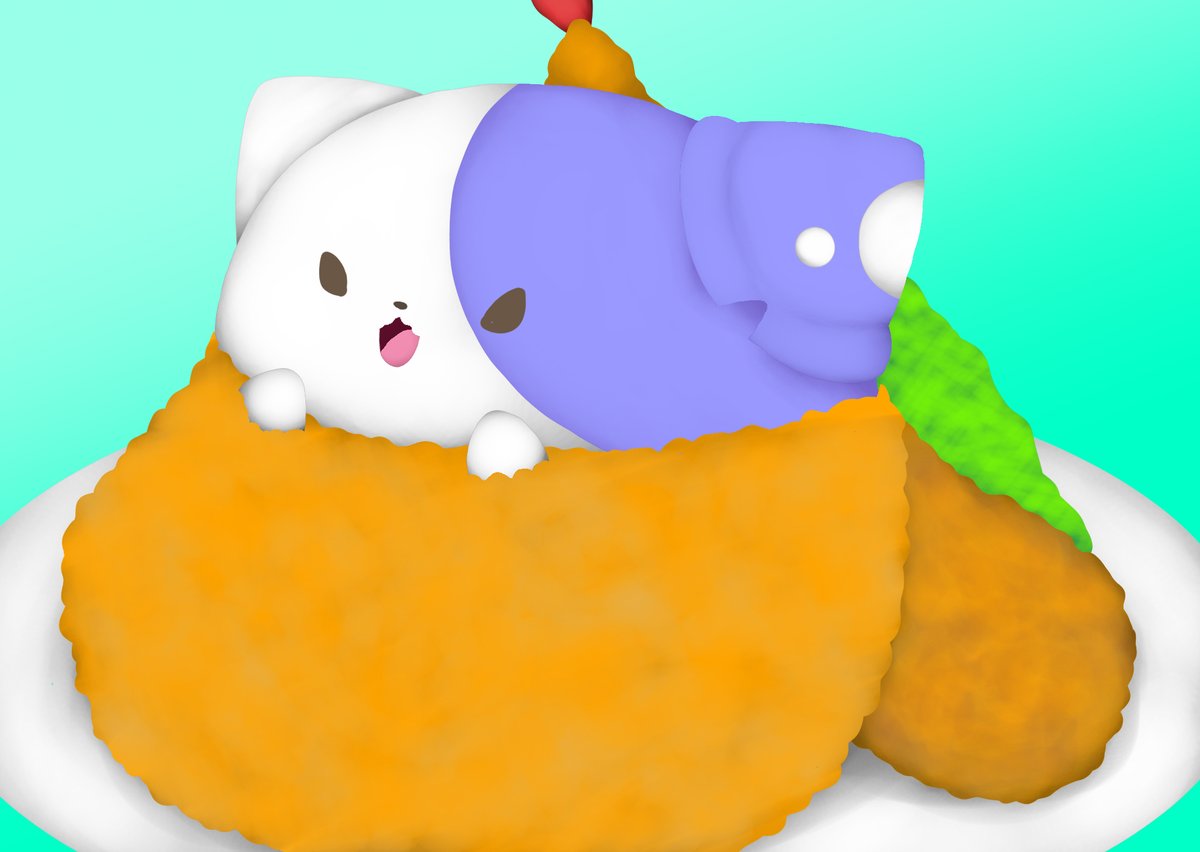 しまった！ 
間違えてプラムをカツにしてしまった！

#きのこいぬ #プラム #ファンアート #絵柄が好みって人にフォローされたい #お絵描き #絵描き #drawing #art #イラスト #illust #illustration #イラスト好きさんと繋がりたい #絵描きさんと繫がりたい #イラストレーター