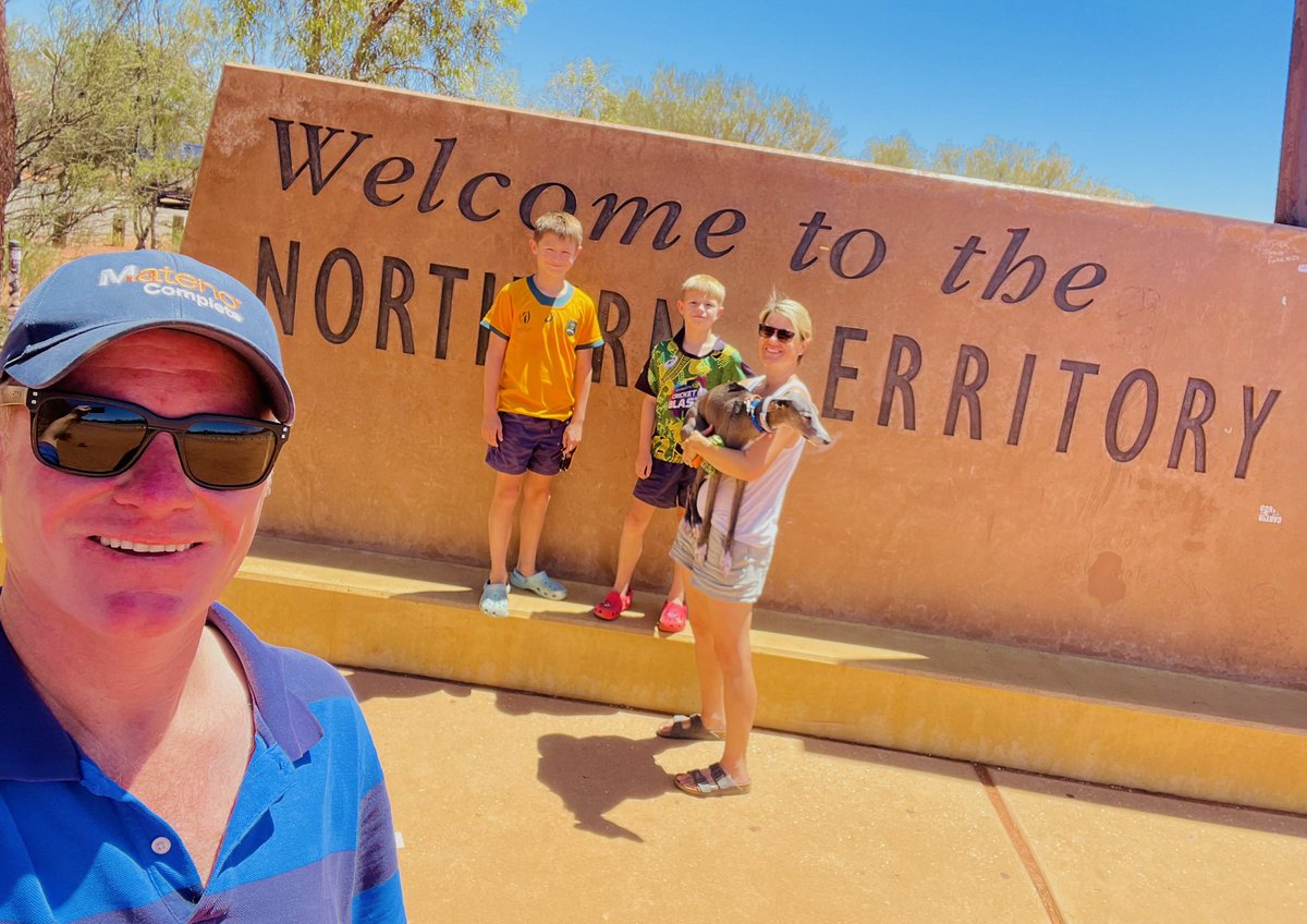 Really looking forward to a new chapter in the NT, heaps opportunities and adventure on offer me and my family.