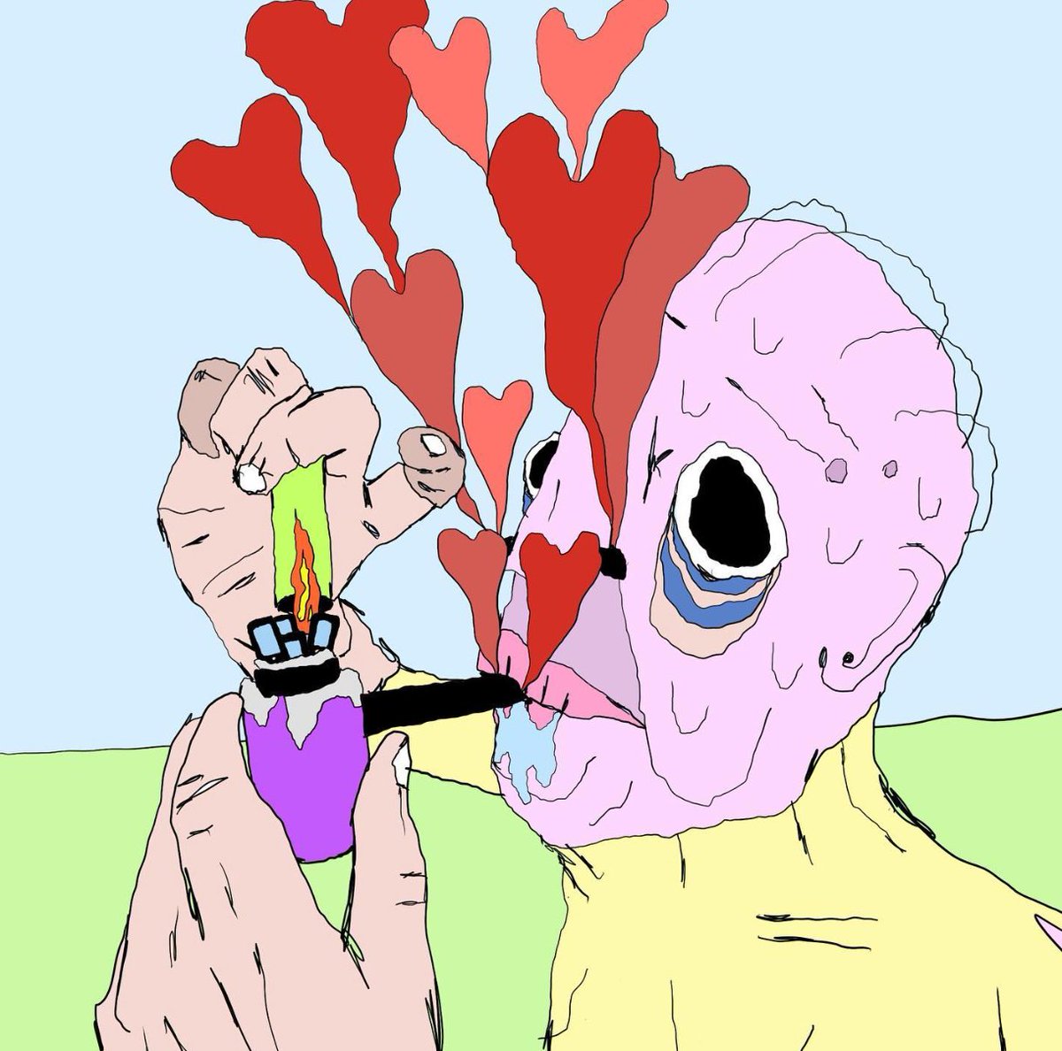 Goat_Knuckle's tweet photo. Inhale pointless applause https://t.co/JuqPTyHlHh
