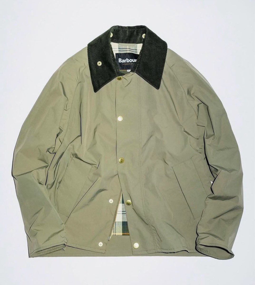 【Barbour × Beauty & Youth】別注 BORDER 42 Barbour for BEAUTY&YOUTH 25SS 別注トランスポートが国内オンライン