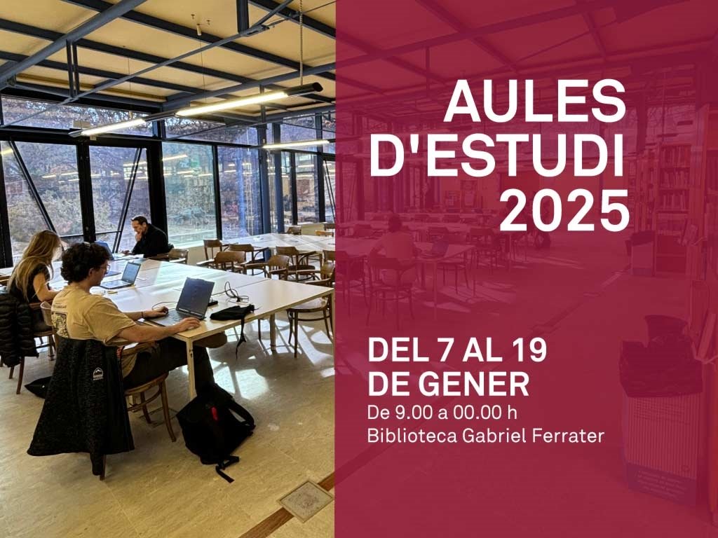 📚 Necessites un espai on estudiar per preparar els exàmens?

👉  La Biblioteca Central Gabriel Ferrater està oberta de 9 a 00 h.

 📲santcugat.cat/servei/espais-…