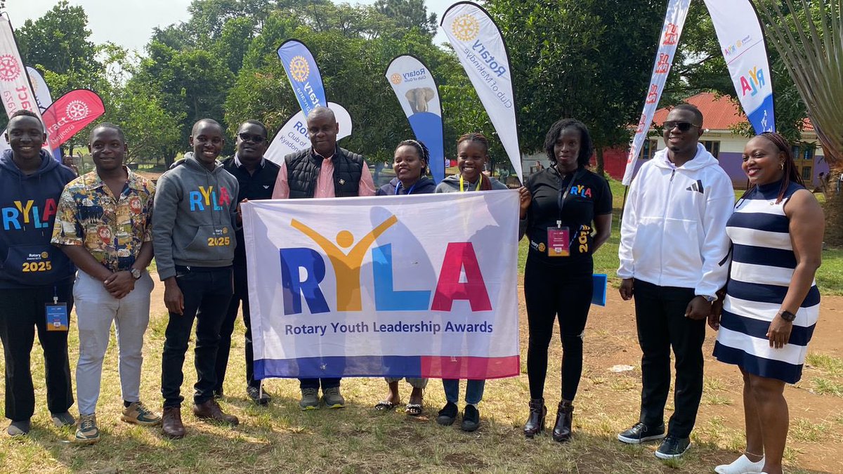 BalaamBarugahar's tweet photo. This afternoon, I had the privilege of closing the 3-day RYLA Rotary Youth Leadership Awards at Kaazi Camping Ground. I expressed my heartfelt gratitude to the young Rotarians for embracing the selfless spirit of service, upholdng the values of integrity, diversity, and exemplary leadership, and for choosing to put "Service Above Self".