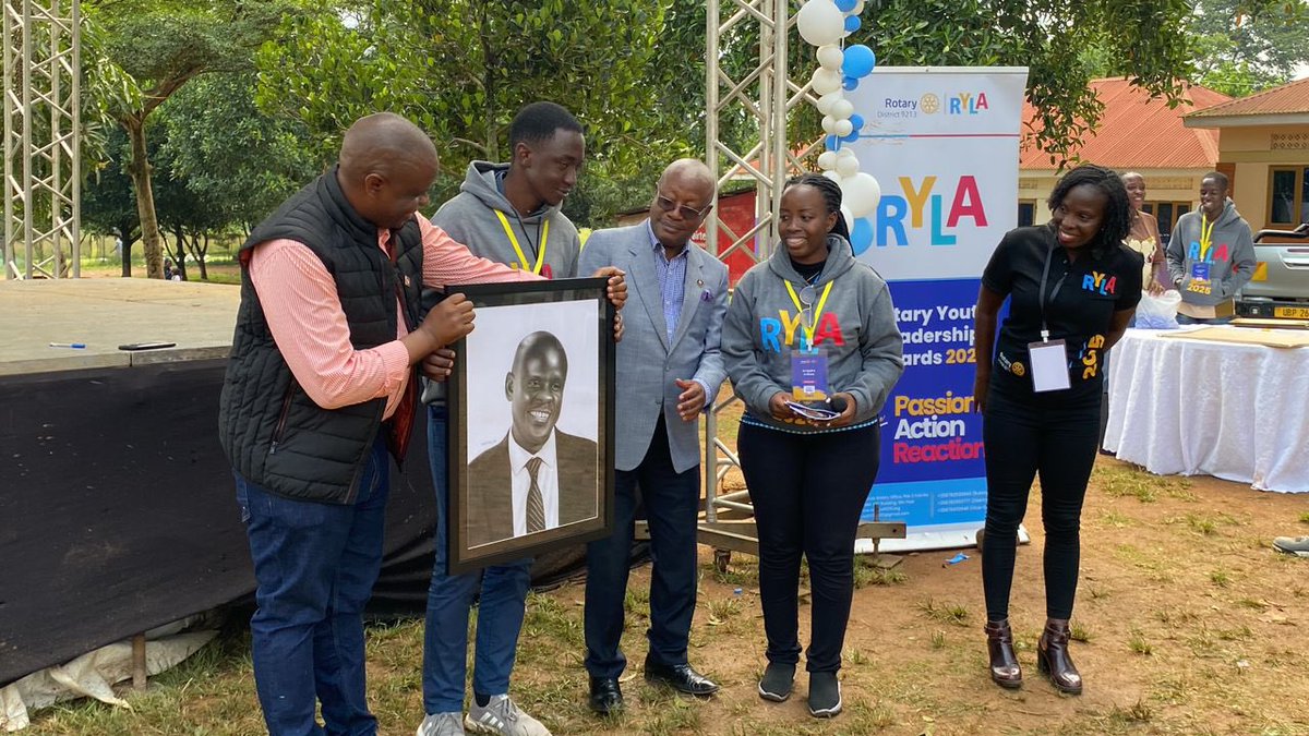 BalaamBarugahar's tweet photo. This afternoon, I had the privilege of closing the 3-day RYLA Rotary Youth Leadership Awards at Kaazi Camping Ground. I expressed my heartfelt gratitude to the young Rotarians for embracing the selfless spirit of service, upholdng the values of integrity, diversity, and exemplary leadership, and for choosing to put "Service Above Self".