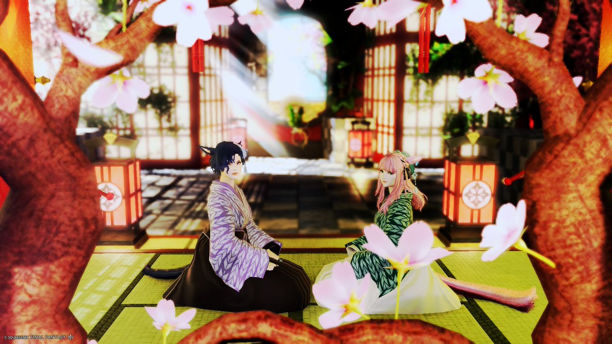 h_x_ff14's tweet image. 解体される前にスタジオにも🌸
#CS_R_PLUS