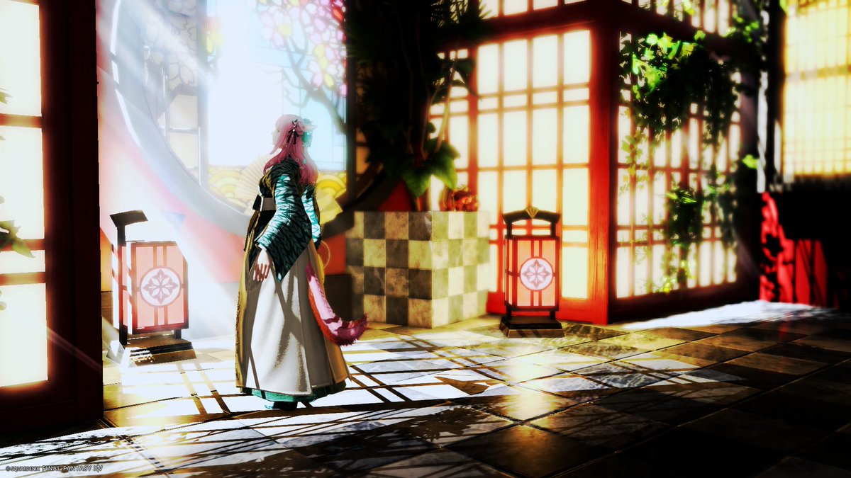 h_x_ff14's tweet image. 解体される前にスタジオにも🌸
#CS_R_PLUS