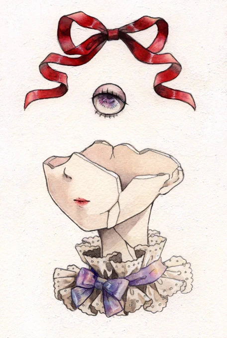 私の描く絵って可愛くて憎くて甘い悪夢みたいで最高じゃん 