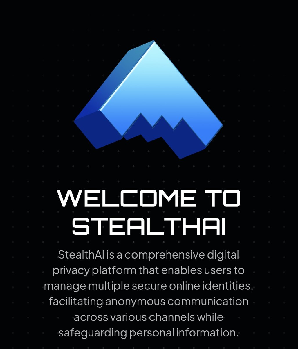 Ellie9547196463's tweet photo. Welcome to  @StealthAI_eth
By choosing Stealth, you encrypt your entire digital footprint, not just communication, within the Stealth App. All data, from emailing to notes, is securely shielded with end-to-end encryption. 
Stay secure&amp;safe,stay stealth
https://t.co/yZara58xQl https://t.co/z2ppm79G8c