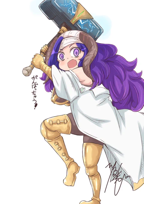 ミョルオロロ(色付けた #グラブル 