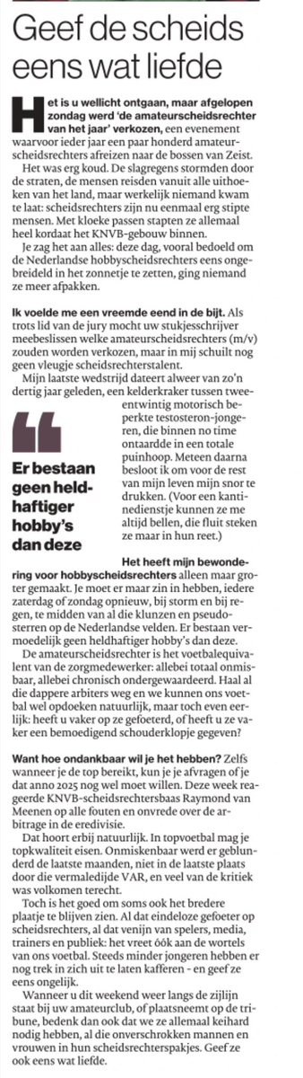 Goedemorgen.

Column.