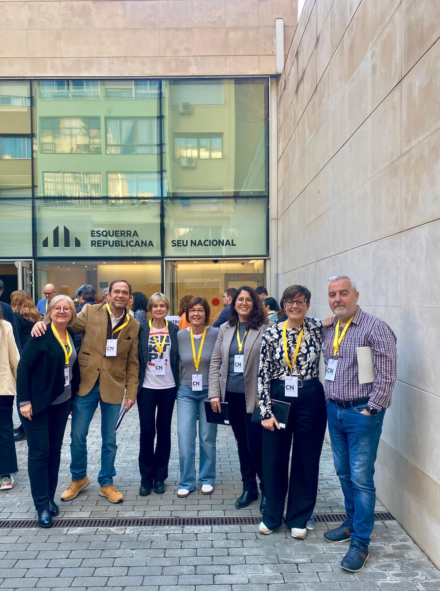 Ahir, ERC Baix Camp, vam assistir al primer Consell Nacional d'Esquerra Republicana.

Continuem treballant per a tothom!