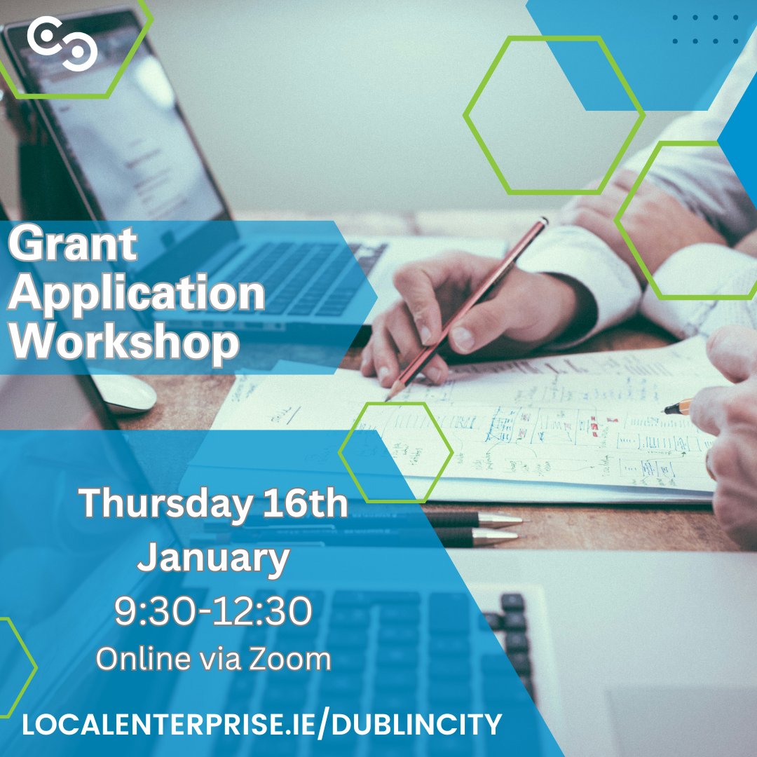 If you're thinking of applying for a grant and want to know what key financial information needs to be in your application join our workshop on Thursday 16th January 2025 from 09:30 - 12:30

For more information and to register, please visit: localenterprise.ie/!0BNZKB
