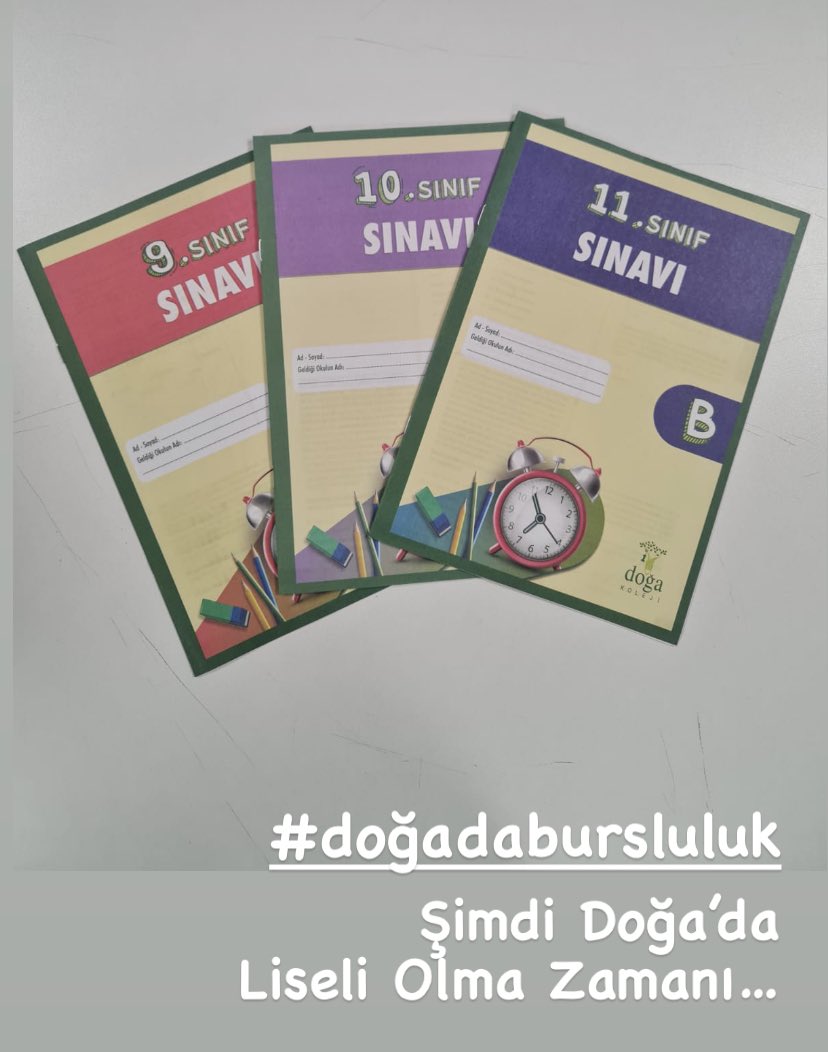 Şimdi Doğa’da Liseli Olma Zamanı…
#doğadabursluluk <a href="/DogaOkullari/">Doğa Koleji</a>
