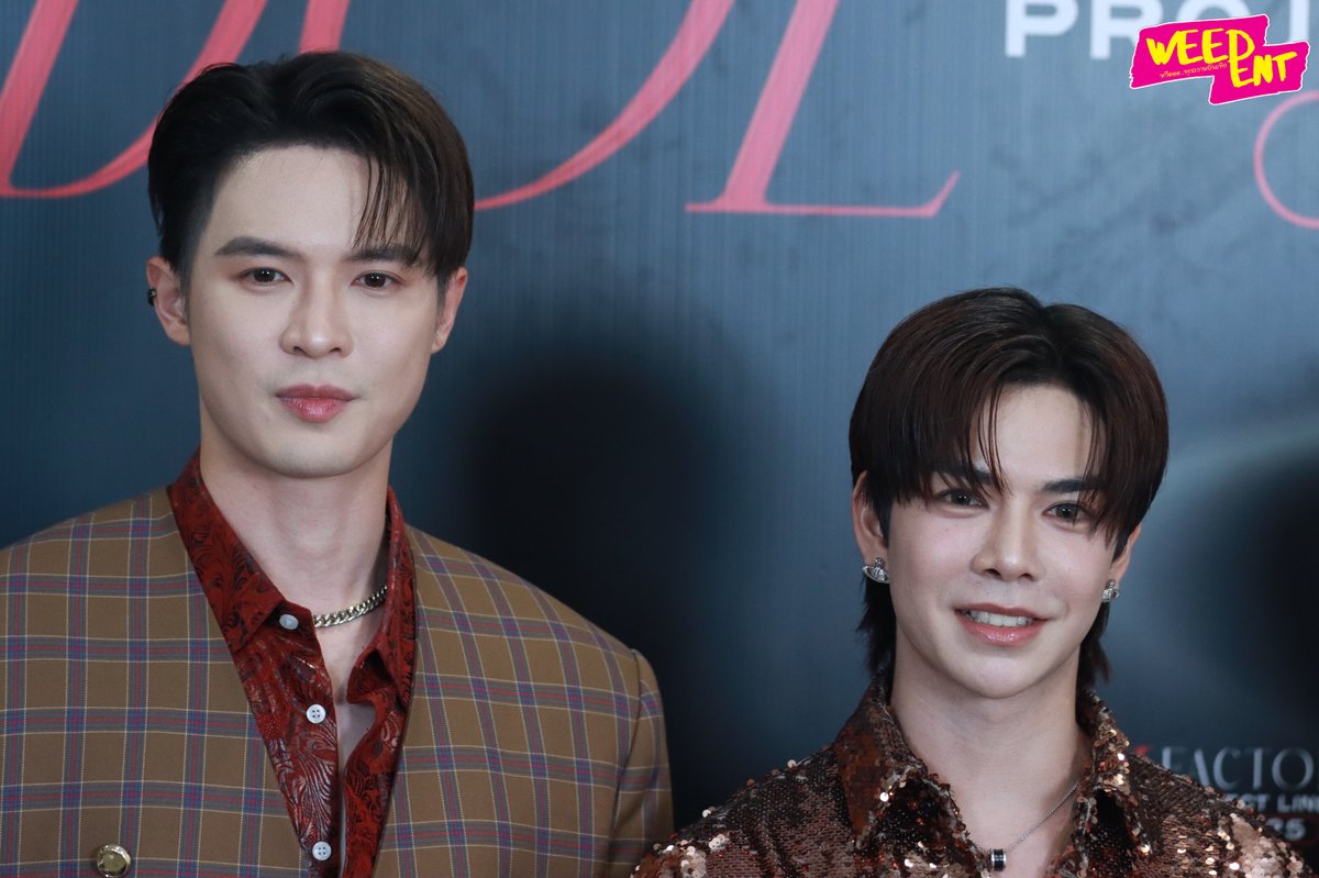 WEED_ENT's tweet photo. " บิลลี่ - เบ้บ ” ให้สัมภาษณ์สื่อ ในงาน "  IDOLFACTORY PROJECT LINE UP 2025 "  ✨🎉

BILLYBABE INTERMINABLE PILOT
#bbil1ypn #babiibabe 
#BillyBabe #Pilotอสงไขย 
#อสงไขย #interminableTH
#IDFLINEUP2025 #idolfactoryTH https://t.co/5I8bNijGMk