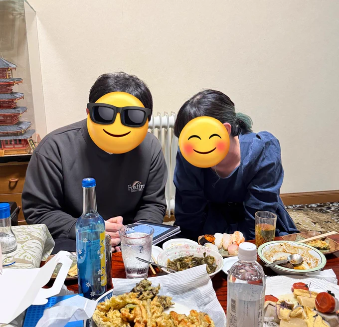 今日は祖母宅で従姉妹夫妻と飲み会でした
2人に絵描いてもらっちゃった💪
従姉妹が描いた美麗兎沢さんも、従姉妹の旦那さんが描いた鬼のような熊坂くんも良すぎる 