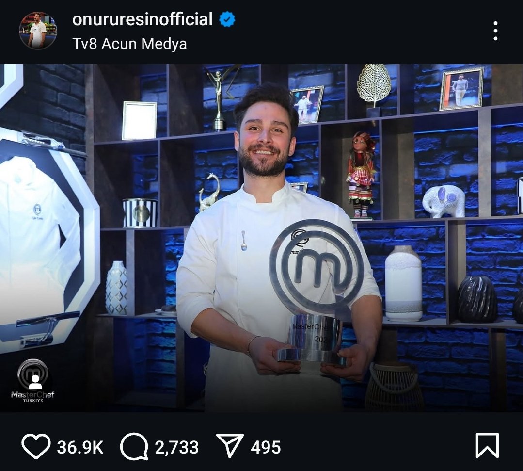 Ben bu toplara hiç girmedim ama bununla övünen malum tayfaya çok kudurdukları için bazen cevap vermek gerekiyor :) 2 saattir paylaşılan 2 post ve beğeni sayıları.. fark ortada :)

#MasterChefTürkiye