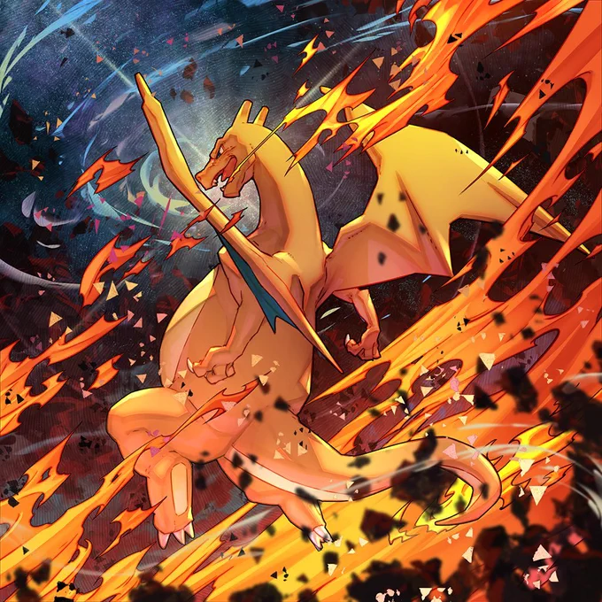 Official art | Pokémon - Charizard 