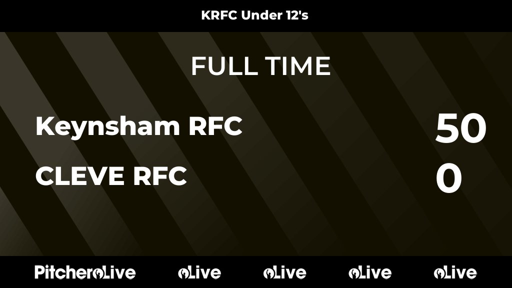 FULL TIME: Keynsham RFC 50 - 0 CLEVE RFC
#KEYCLE #Pitchero
keynshamrfc.com/teams/254004/m…