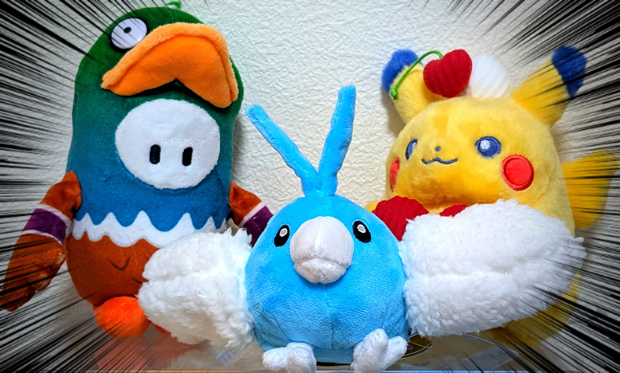 チルぬい チェックのフードが可愛いジャンパー マスコット