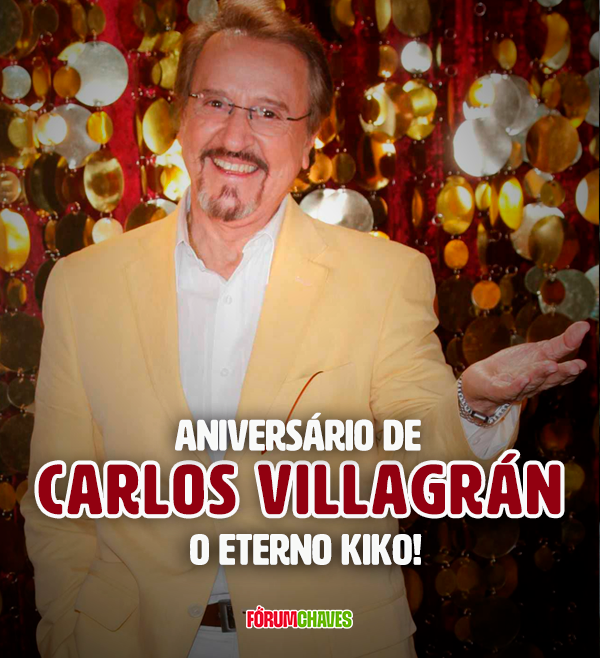 ForumChaves's tweet photo. Kiko, Kiko, rá, rá, rá! Hoje é aniversário de Carlos Villagrán, nosso eterno Kiko, que está completando 81 anos de vida. Parabéns! https://t.co/c1V1Bj0QQZ