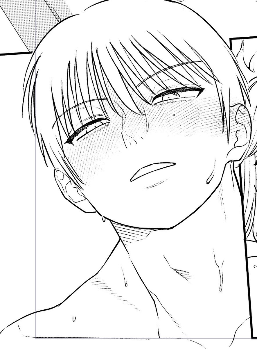 エッチな顔が描けた 