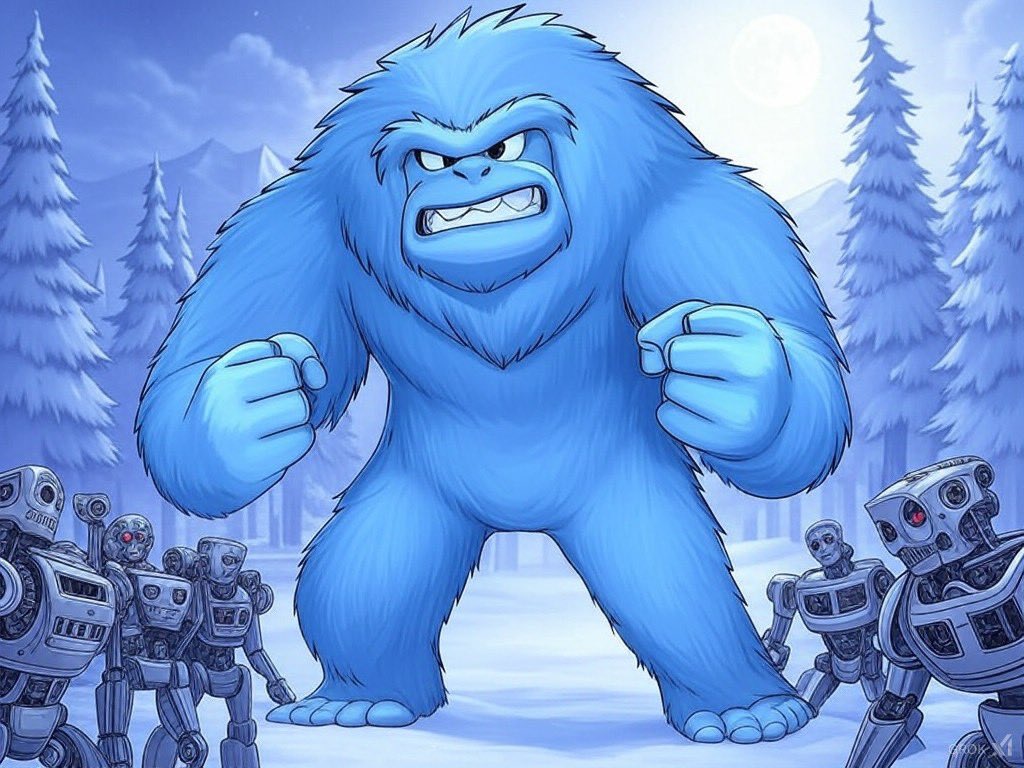 Roaring_Yeti's tweet photo. Just had to put down a bot rebellion in the #TG 🤖💥

Just part of building a #CTO for a future top 20 #memecoin. 🧱

$YETI is coming to dominate - #Yeti #meta is inevitable.🔥💪

2025 will be the year of the $YETI 🐾🏔️

X - @ctoyeti 
TG - https://t.co/SMEgRHmJZ0 https://t.co/2rNwH74d6N