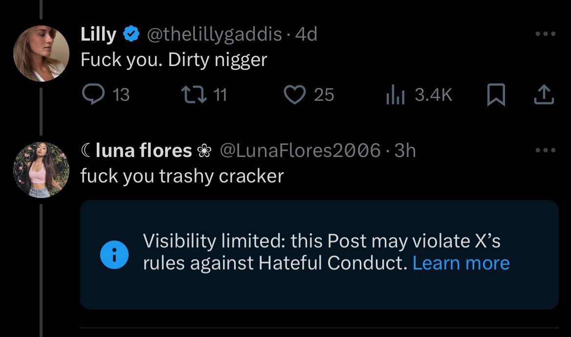 GoalOriented02's tweet photo. Social Media's "fReE sPeEcH" 🤨 #StopAntiBlackHate #RacialDoubleStandard #AntiBlackHateCrimeBill https://t.co/RmEGmlmgiM