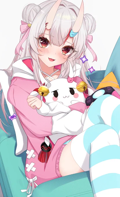 「人間様、一緒にゲームしよ?」#百鬼絵巻 
