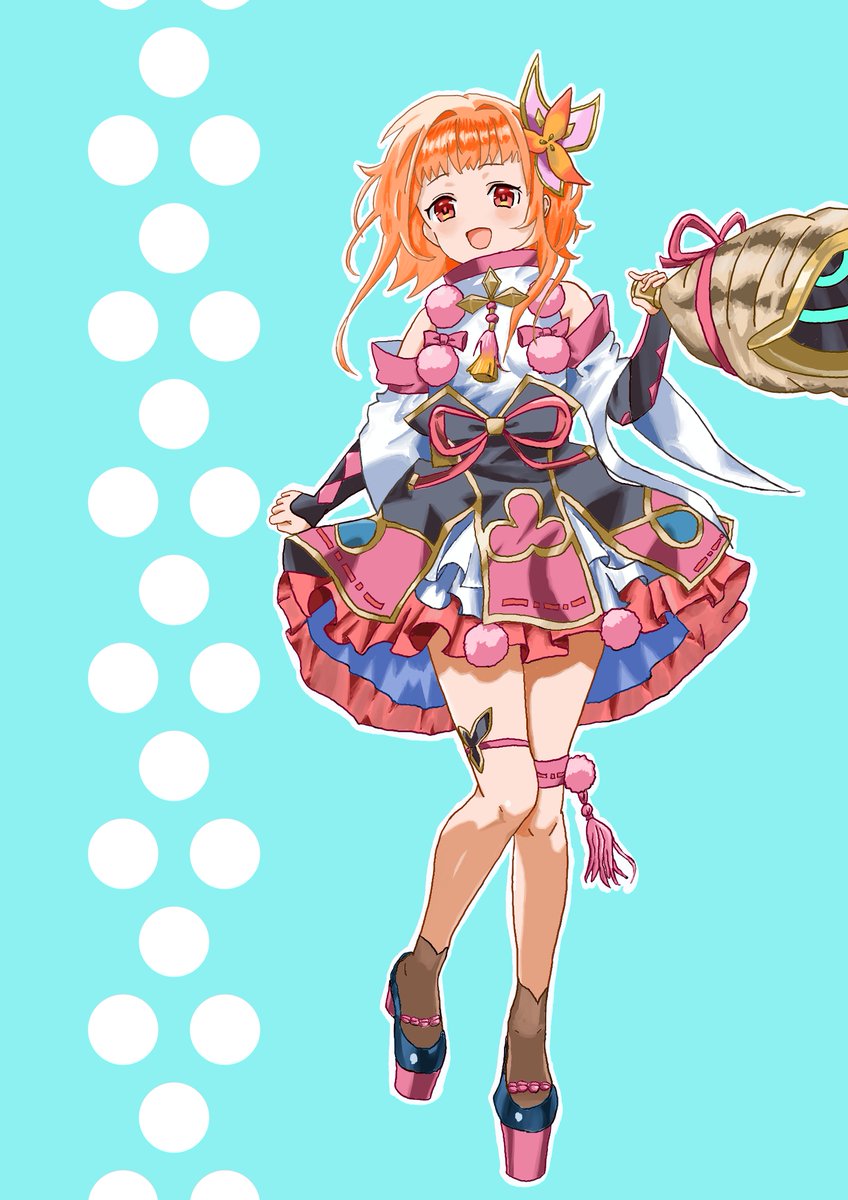 お絵かき3枚目。
 『御城プロジェクト:RE』から四代目江戸城です♪