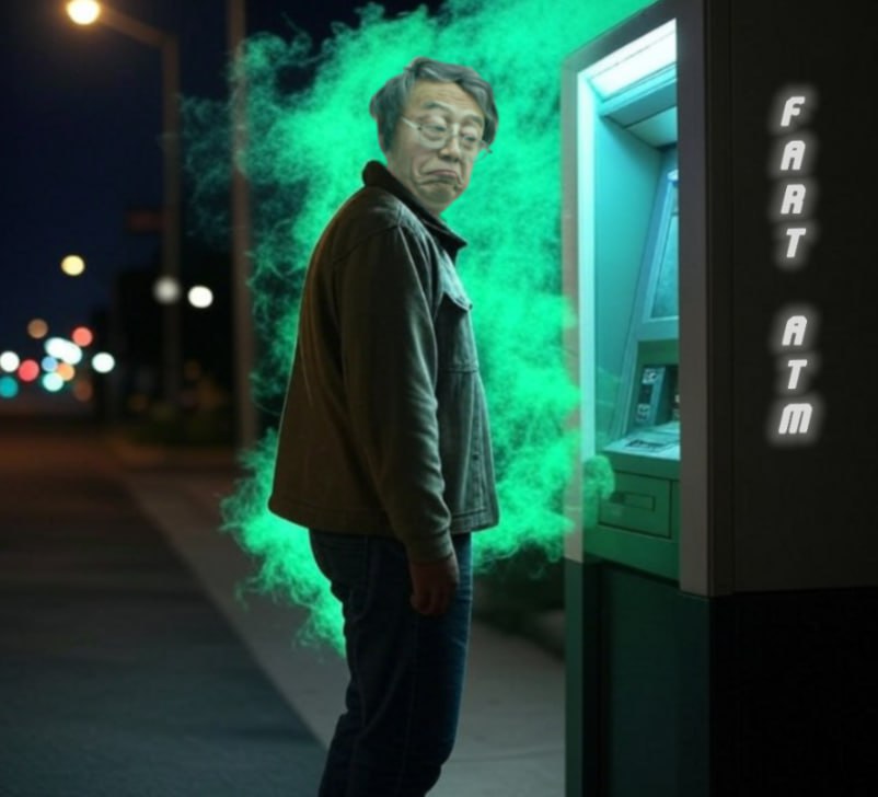 FartcoinATM's tweet photo. @ElonMuskPDA Look no further!
#FARTATM https://t.co/ESm0Zt4BgB