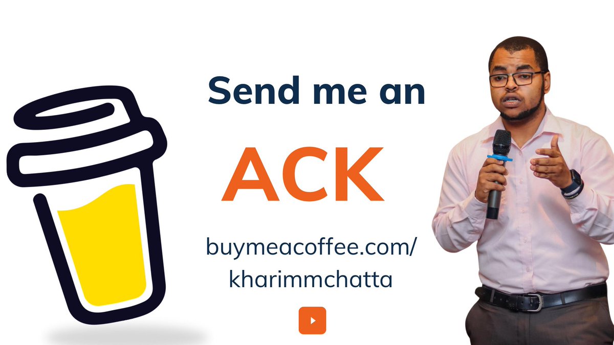 1. 💭 Need Guidance to kick off your journey in cybersec
2. 📚Looking for books to learn about cybersec (authored by kharim mchatta)
3. 👨🏽‍💻 Need advice from a cybersec expert

Send me an ACK <a href="/buymeacoffee/">Buy Me a Coffee</a> 

buymeacoffee.com/kharimmchatta

<a href="/ikuamike/">Sir M</a> <a href="/joram_malley/">Joram Malley</a> <a href="/BRIGHTZEED/">Bright Mawudor,PhD</a> <a href="/JonesBaraza/">Jones Baraza</a>