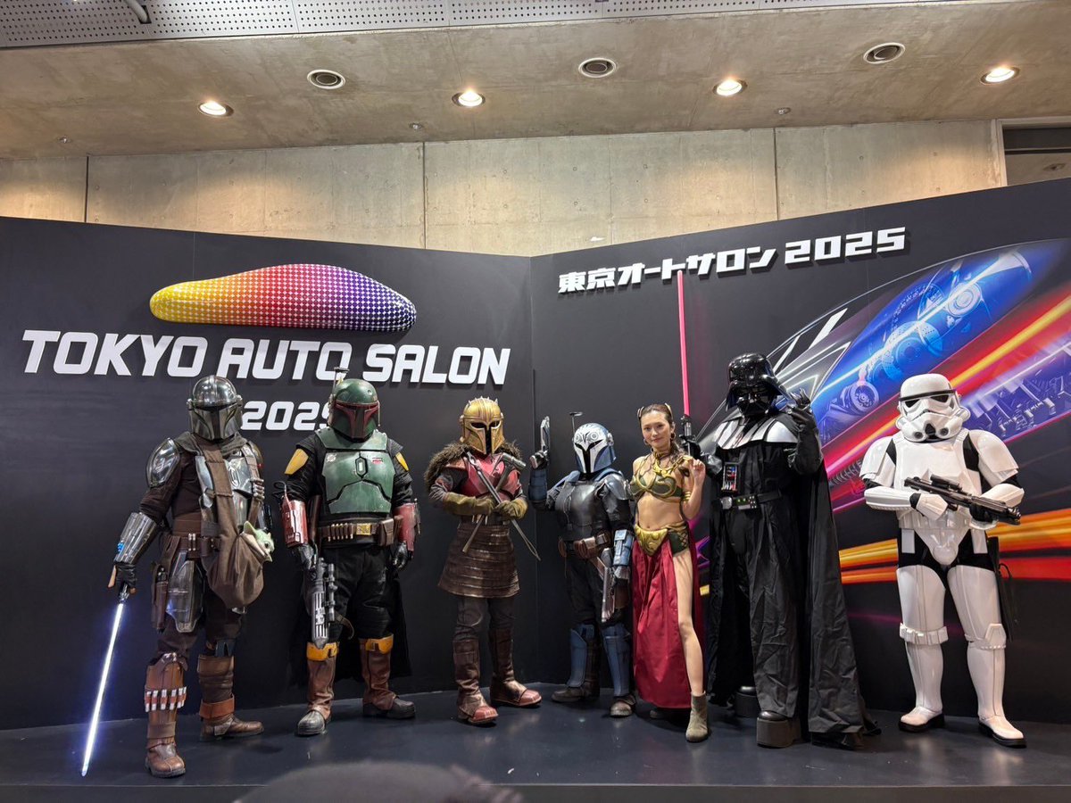 TK5700's tweet image. SP同伴で東京オートサロンお邪魔してきました👍
めっちゃ人多かった💦
朝は駐車場難民で心折れかけたしw
ジェットパックの引っ掛ける爪の部品壊れた⚡️
#TAS2025
#東京オートサロン2025
#artfactory