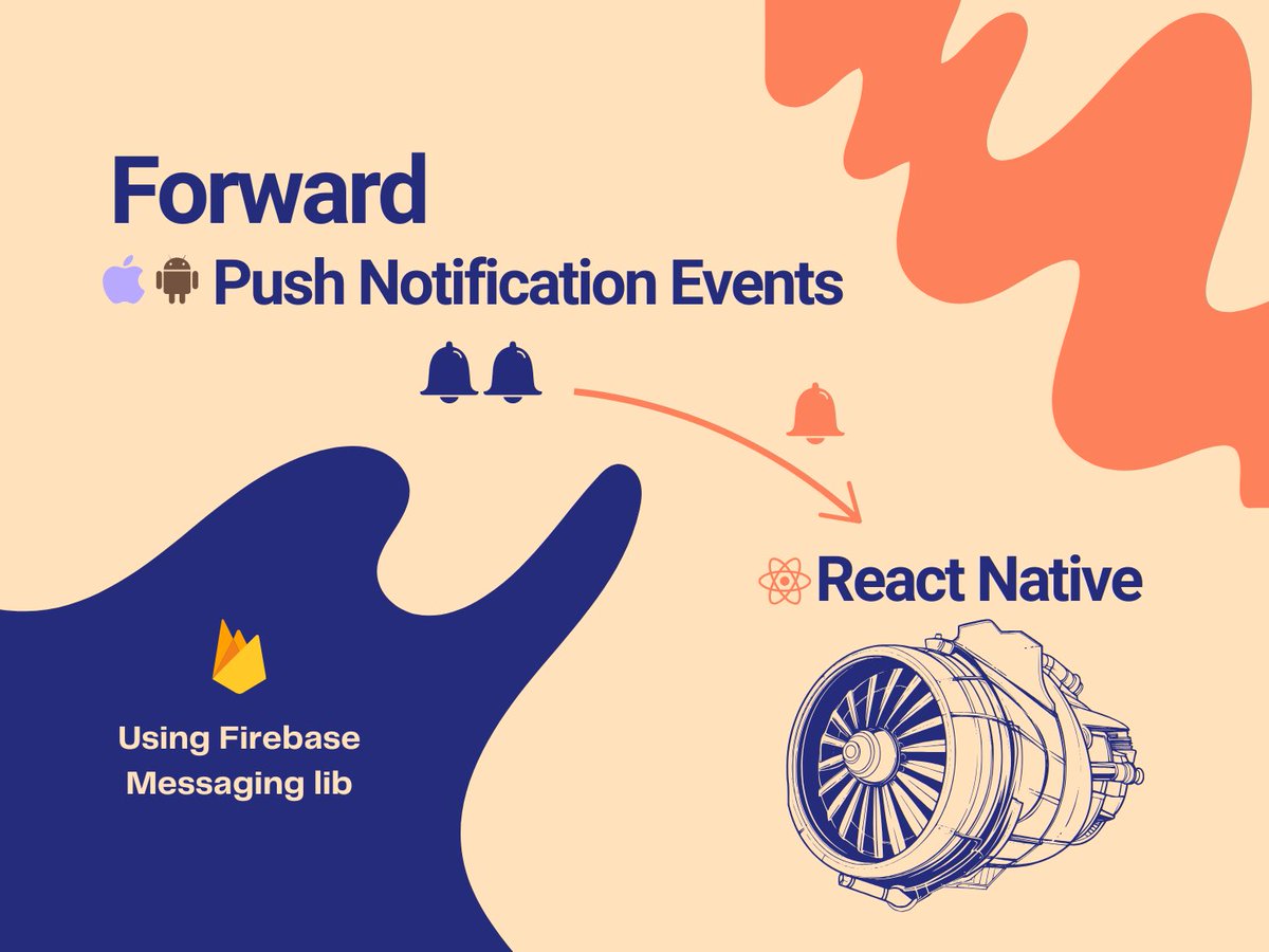 guulabs's tweet photo. ⚛️ Sometimes, your React Native app may have multiple sources for push notifications. 

In this article, I will explain how to forward push notifications received on the native side from a third-party provider to the React Native Firebase Messaging library. https://t.co/FXCLDBtPTV